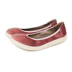 Ballerines en textile pieds nus pour femmes Joli, rose