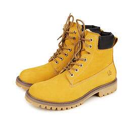 Bottes de travail épaisses Woolee, jaune