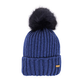 Bonnet en laine Vlnka V04 bleu
