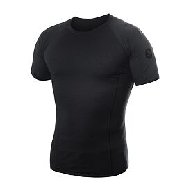 T-shirt fonctionnel pour homme Sensor Merino Air, noir