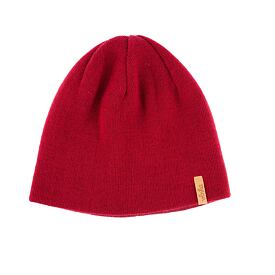 Bonnet en laine Vlnka V22 rouge