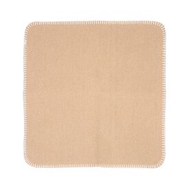 Tapis de salle de bain en coton recyclé, beige