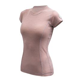 T-shirt femme Sensor Merino Air, rose
