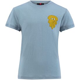 T-shirt en laine mérino pour enfant Piny Ulvang, bleu