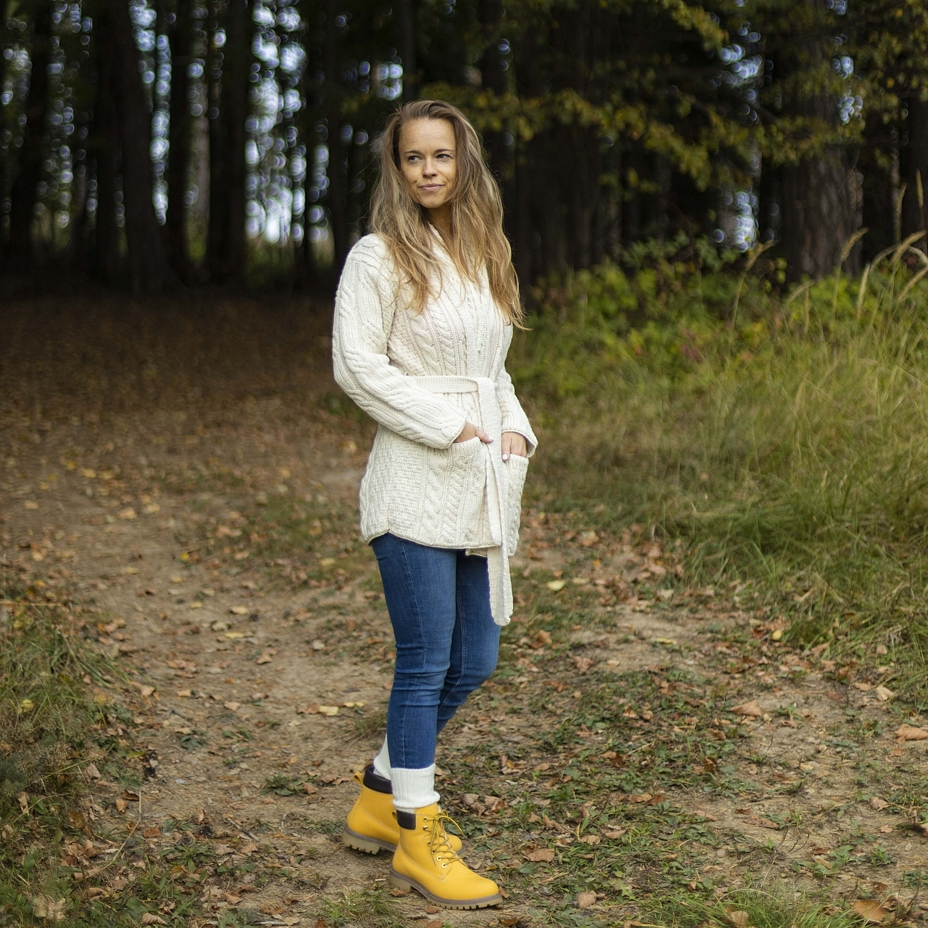 Pull en laine Vlnka S16 pour portefeuille nature