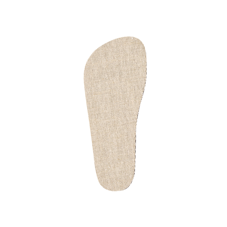 Semelles intérieures de chaussures barefoot en chanvre avec mousse recyclée pour enfants