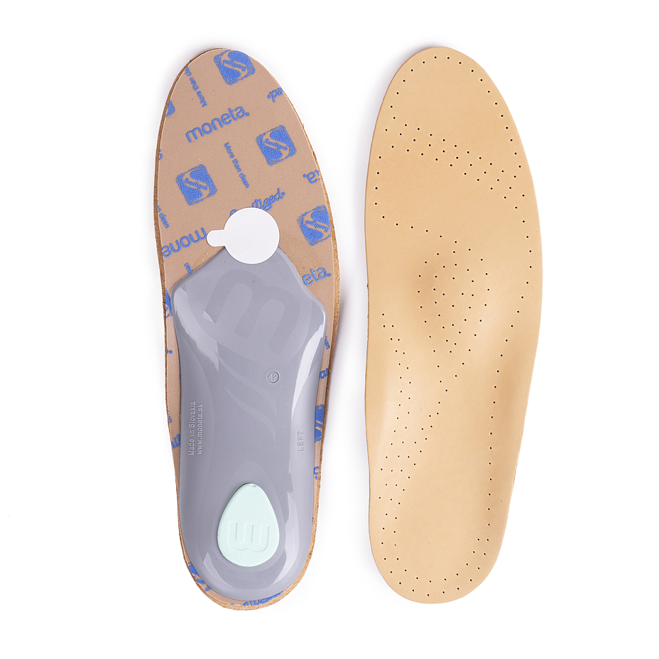 Semelles anatomiques en cuir