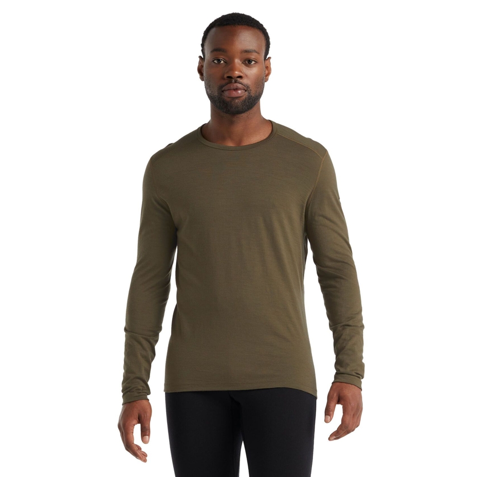 T-shirt fonctionnel en mérinos pour hommes 200 Oasis Icebreaker vert