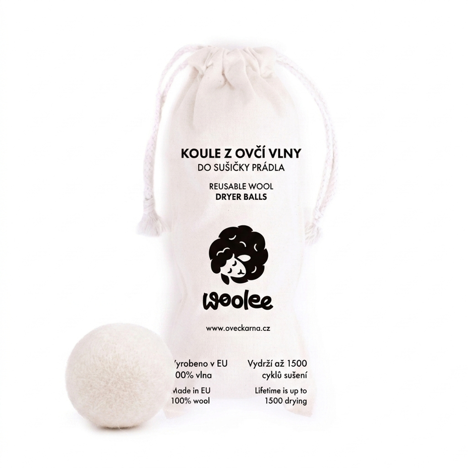 Boules de laine de mouton pour sèche-linge 3 pcs