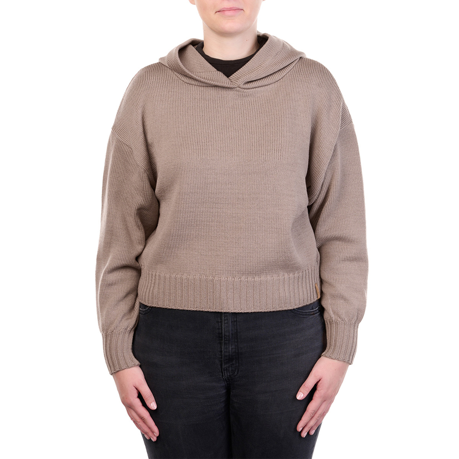Pull en laine Vlnka S02 brun