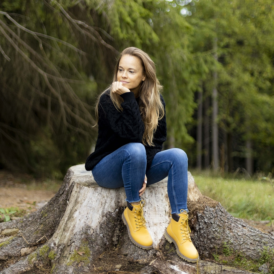 Pull en laine S08 noir