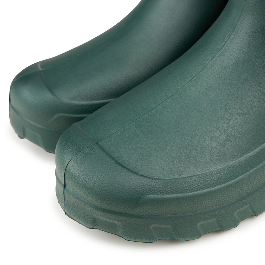 Bottes hautes isolantes pour hommes avec doublure en laine, vert