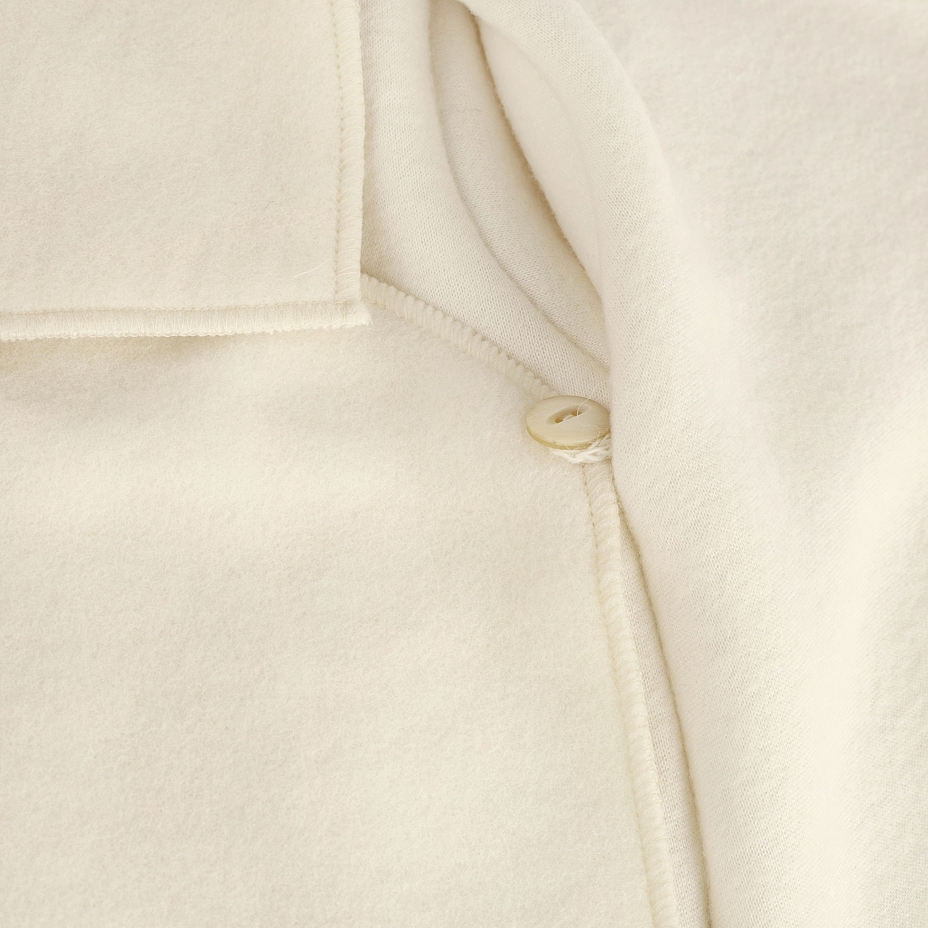 Sweat-shirt nouveau-né blanc