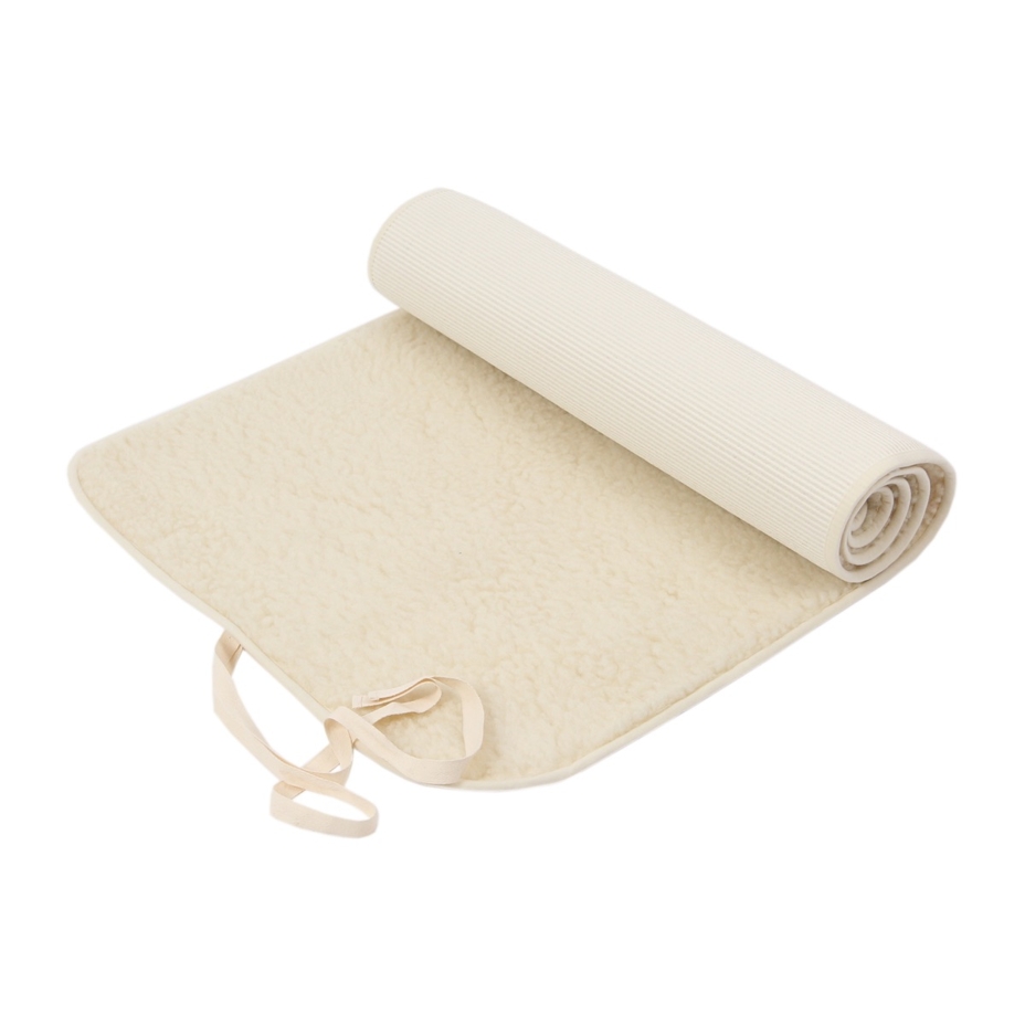 Tapis de yoga en laine mérinos
