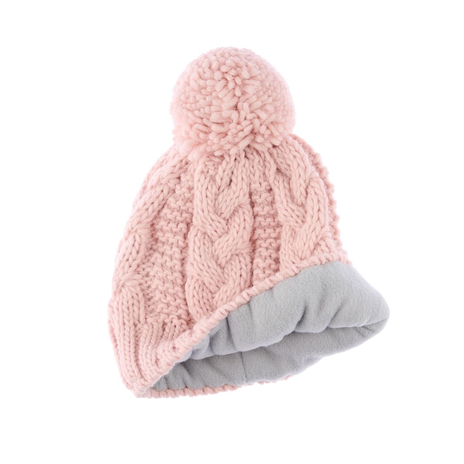 Bonnet en laine Vlnka pour enfants V15 rose