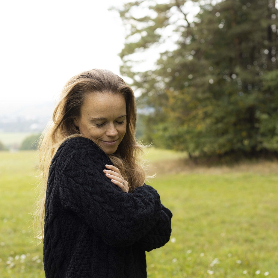 Pull en laine S08 noir