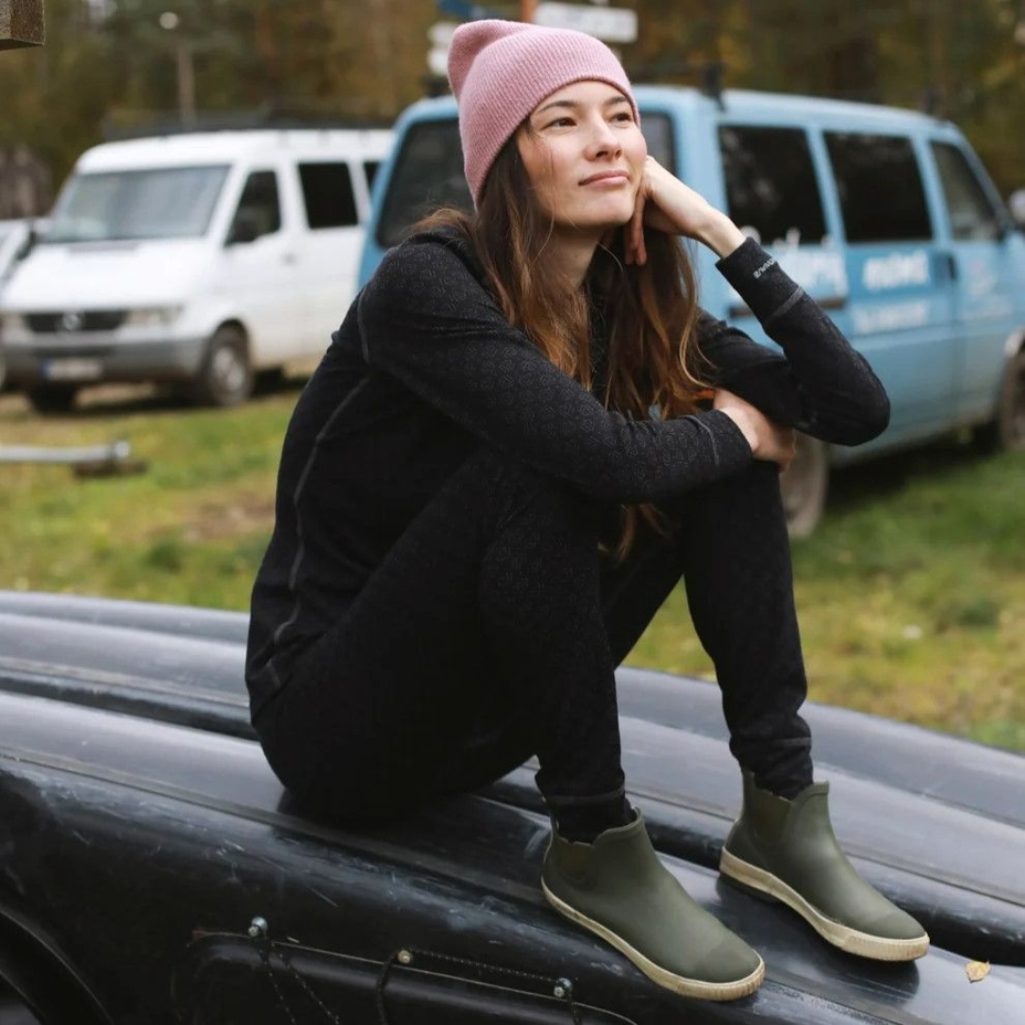 Sous-vêtements fonctionnels en mérinos pour femmes XTREME Thermowave noir