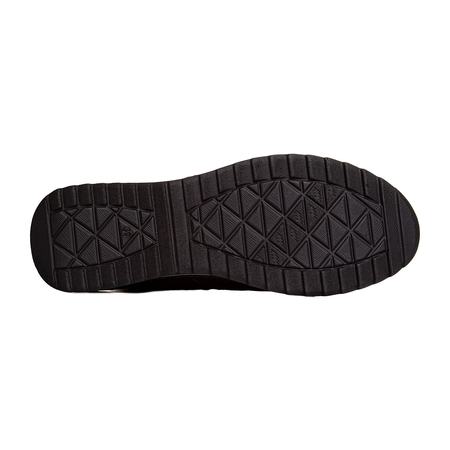 Bottines en cuir pour femmes avec fermeture éclair Miriam, noir