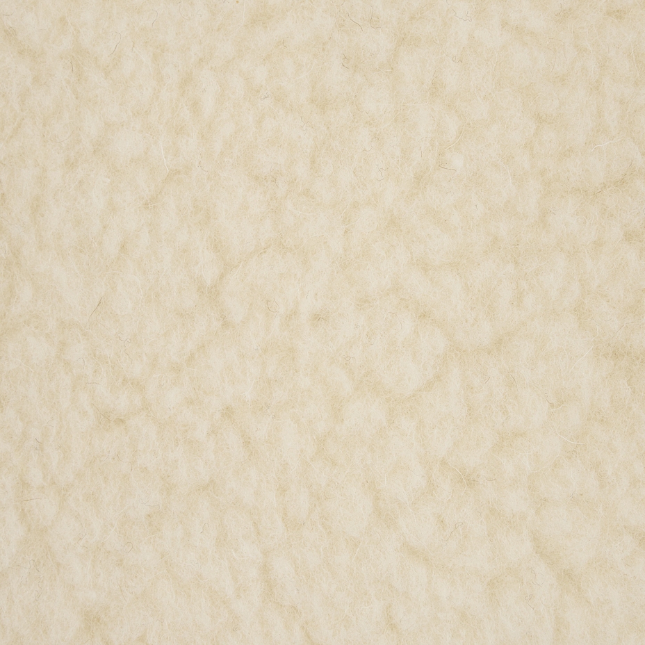 Surmatelas à plateau en laine avec argent naturel
