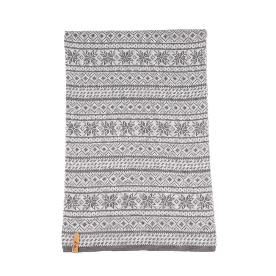 Echarpe de laine Vlnka B02 gris