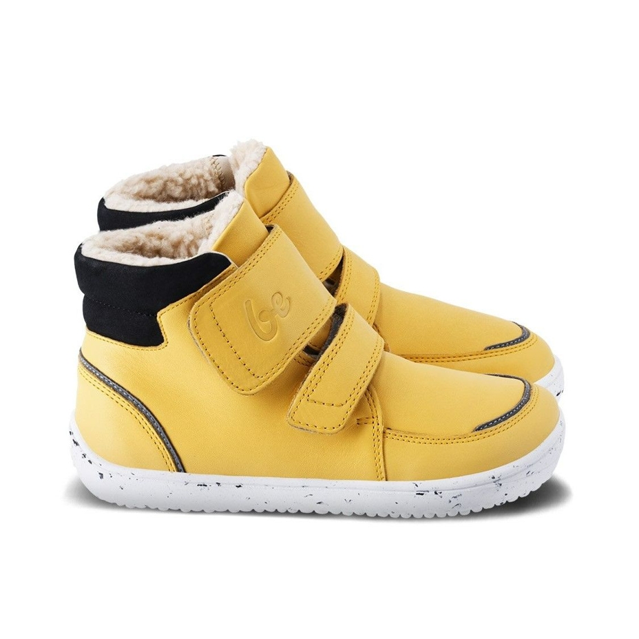 Chaussures pieds nus pour enfants à la cheville Be Lenka Panda, jaune
