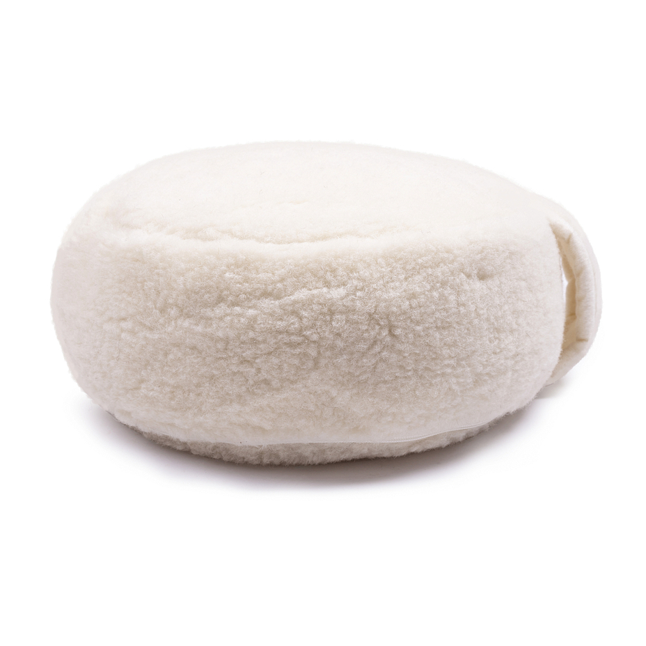 Coussin de méditation en laine de mouton