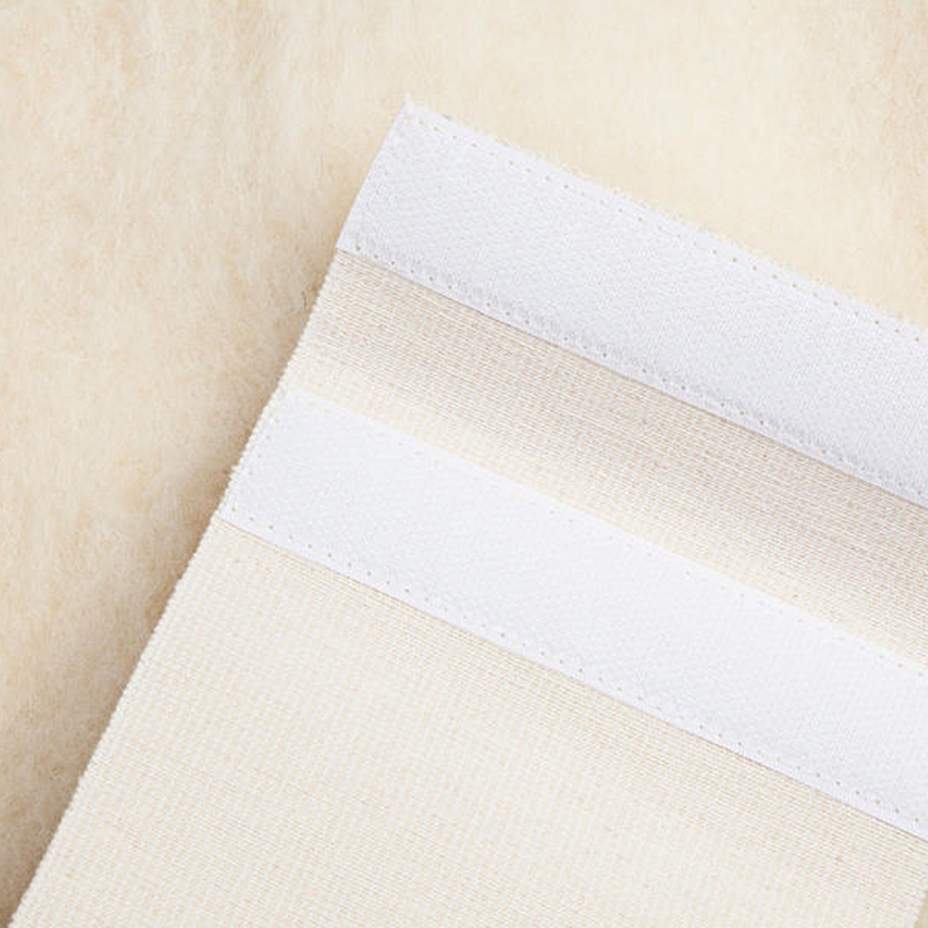 Ceinture de taille en laine mérinos élastique, naturel