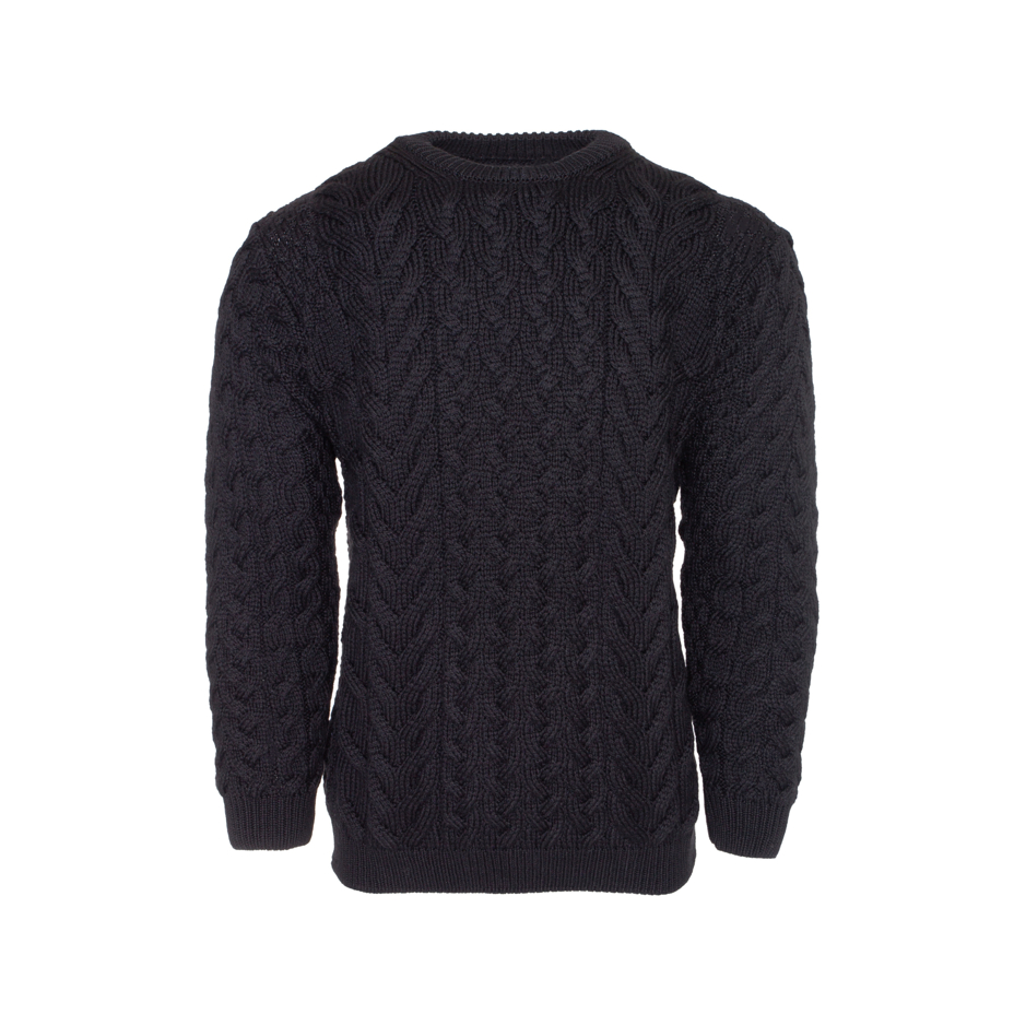 Pull en laine S08 noir