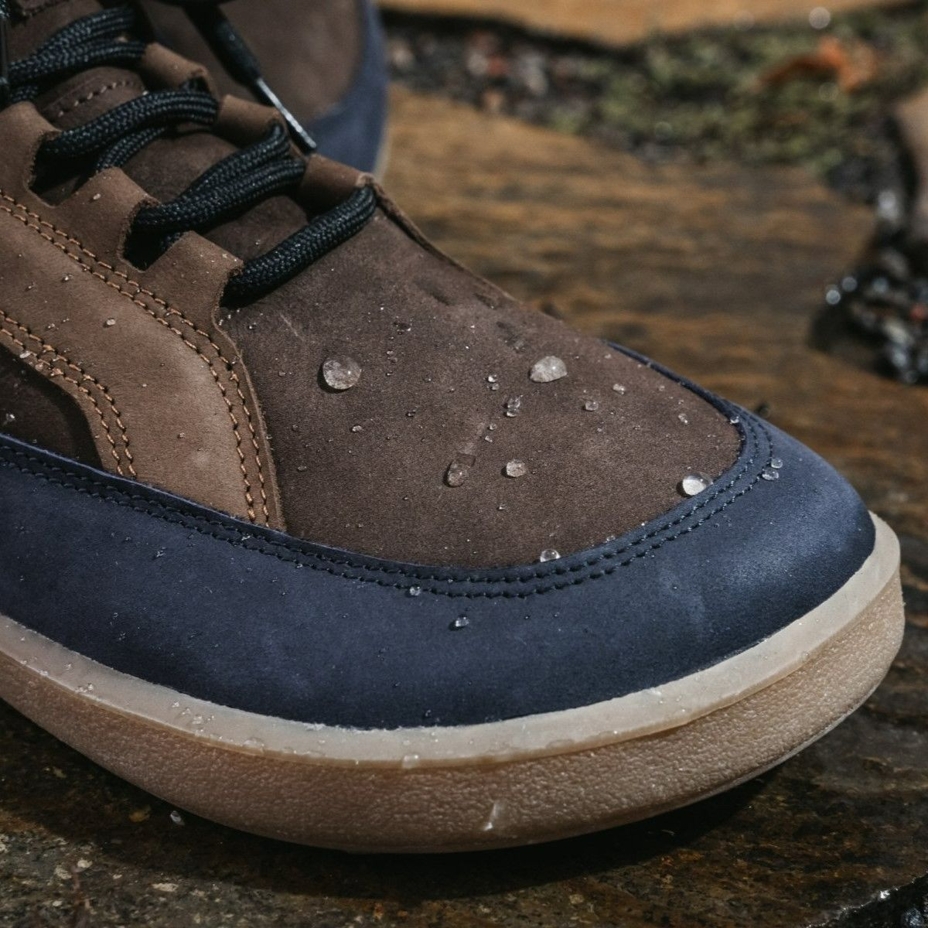 Chaussures pieds nus en cuir à la cheville Be Lenka York, marron