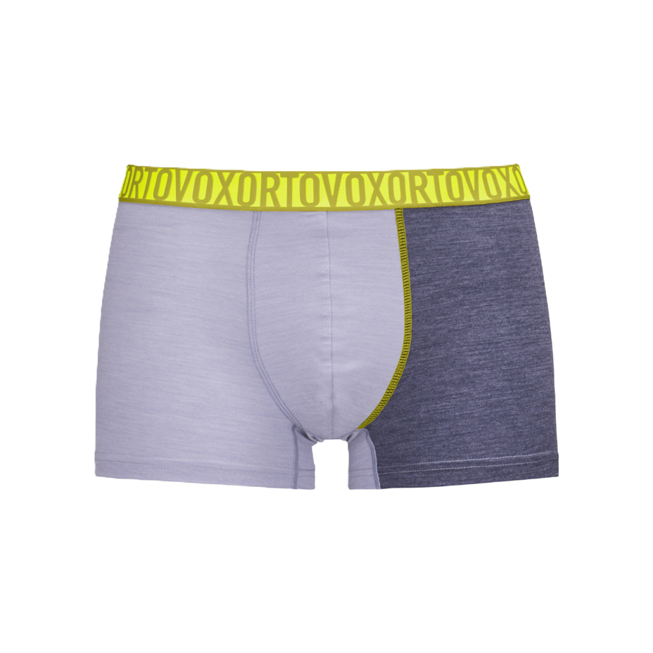 Boxer pour homme Merino Ortovox 150 Essential Trunks, gris mélangé