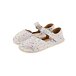 Sandales en cuir Meli blanches pour enfants 