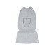Capuche en laine de mouton mérinos pour enfants, gris