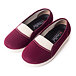 Ballerines confortables pour femmes, rouge