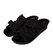 Claquettes en gel pour hallux pour femmes Milada, noir