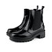 Bottines en cuir pour femmes Gita, noir