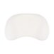 Taie d'oreiller en coton pour oreiller à mémoire de forme anti-froissage, blanc