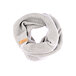 Cache-cou en laine Vlnka N02 gris clair