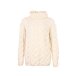 Pull en laine Vlnka pour femmes S03 brun