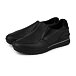 chaussures basses en cuir pour femme Alice, noir
