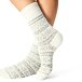Chaussettes en laine de mouton mérinos avec motif norvégien gris