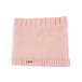 Cache-cou en laine Vlnka N01 rose