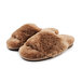 Pantoufles en laine pour femmes Dora, beige