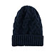 Bonnet Woolee V29 en laine bleu foncé