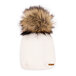 Bonnet en laine Vlnka V06 blanc