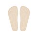 Semelles intérieures de chaussures barefoot en chanvre avec mousse recyclée pour enfants